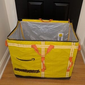 Giant zippered tote bag, xl storage bag